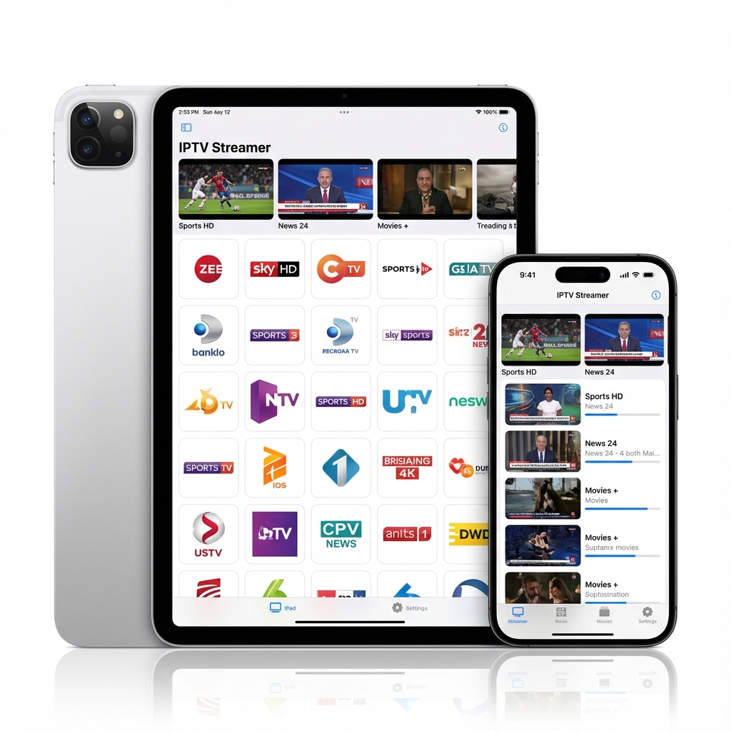 Applications IPTV iOS